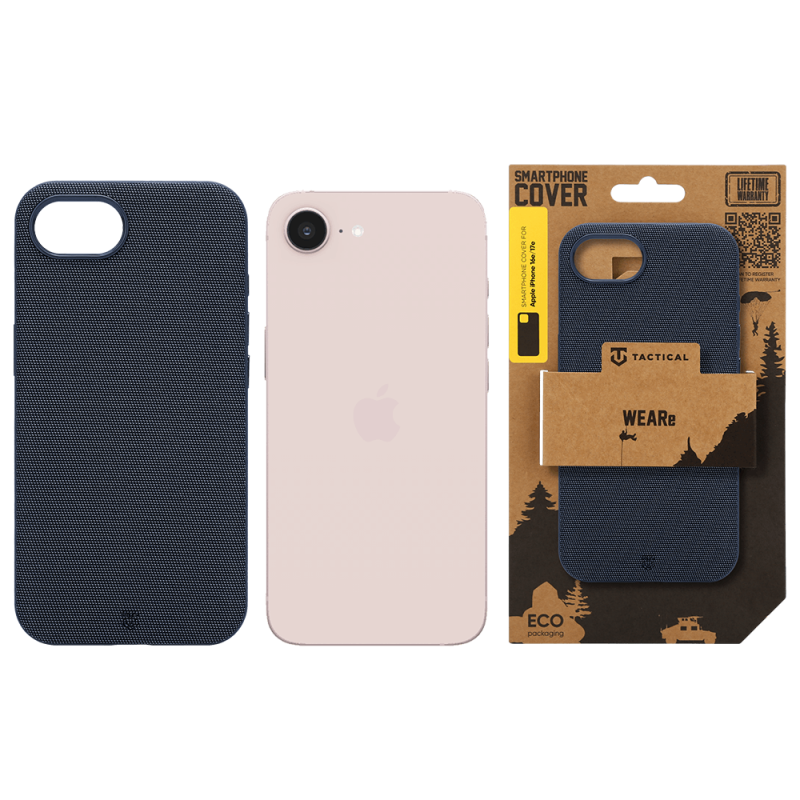 Tactical MagForce WEARe Kryt pro Apple iPhone 16e/17e Blue