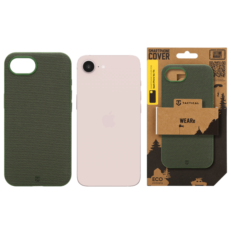 Tactical MagForce WEARe Kryt pro Apple iPhone 16e/17e Forest Green