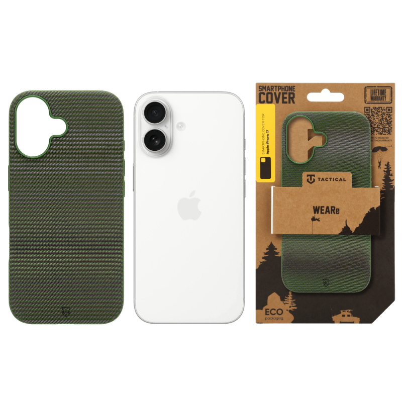 Tactical MagForce WEARe Kryt pro Apple iPhone 17 Forest Green