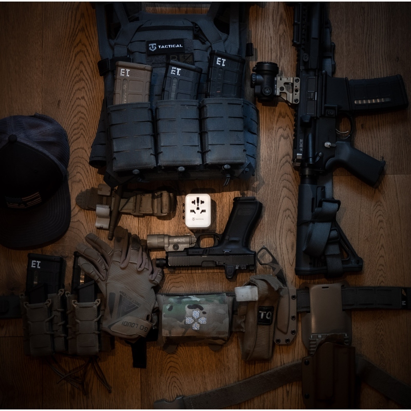 Tactical PTP Travel Adapter White