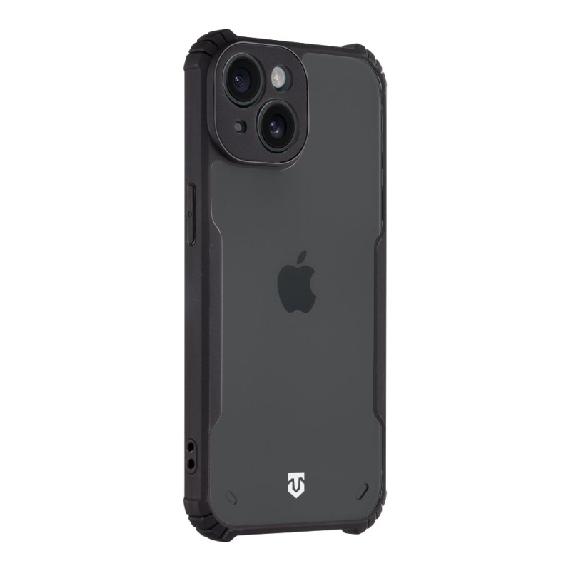Tactical Quantum Stealth Kryt pro Apple iPhone 15 Clear/Black 