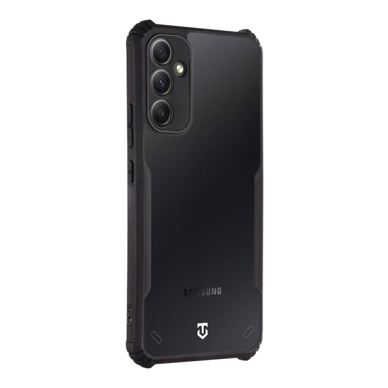 Tactical Quantum Stealth Kryt pro Samsung Galaxy A34 5G Clear/Black
