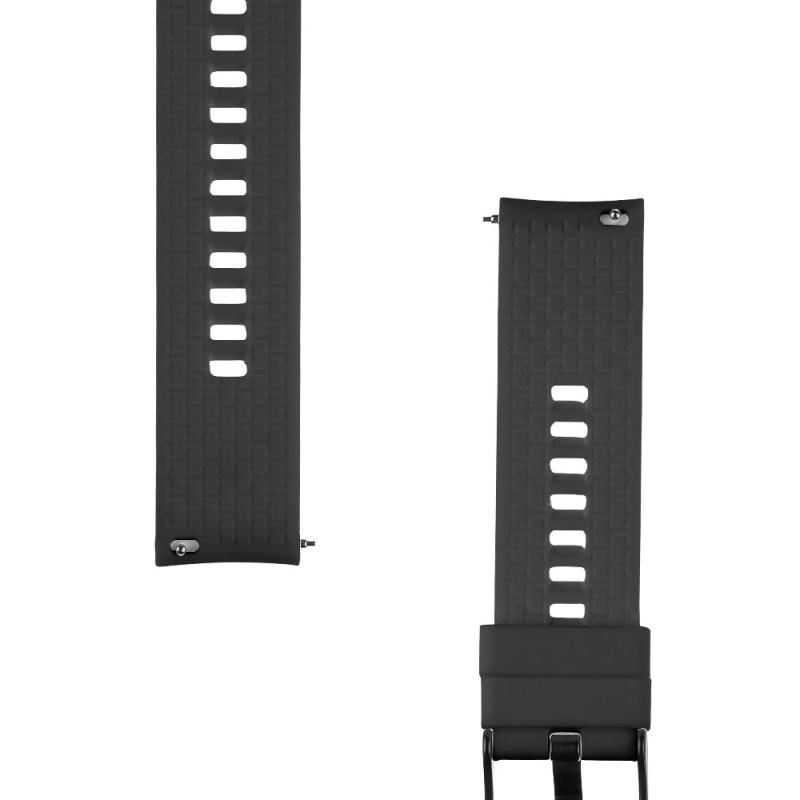 Tactical Quick Release Silikonový Řemínek 20mm Black