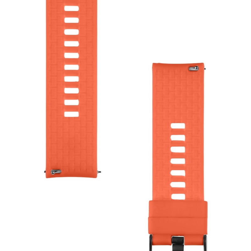 Tactical Quick Release Silikonový Řemínek 22mm Orange