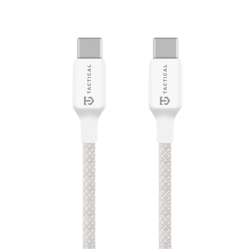 Tactical Stitch Thread Cable USB-C/USB-C 1m White