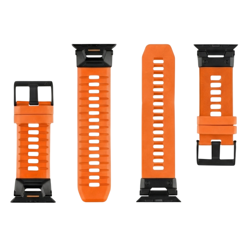 Tactical Tough Band pro Apple Watch Ultra Safety Orange/Black