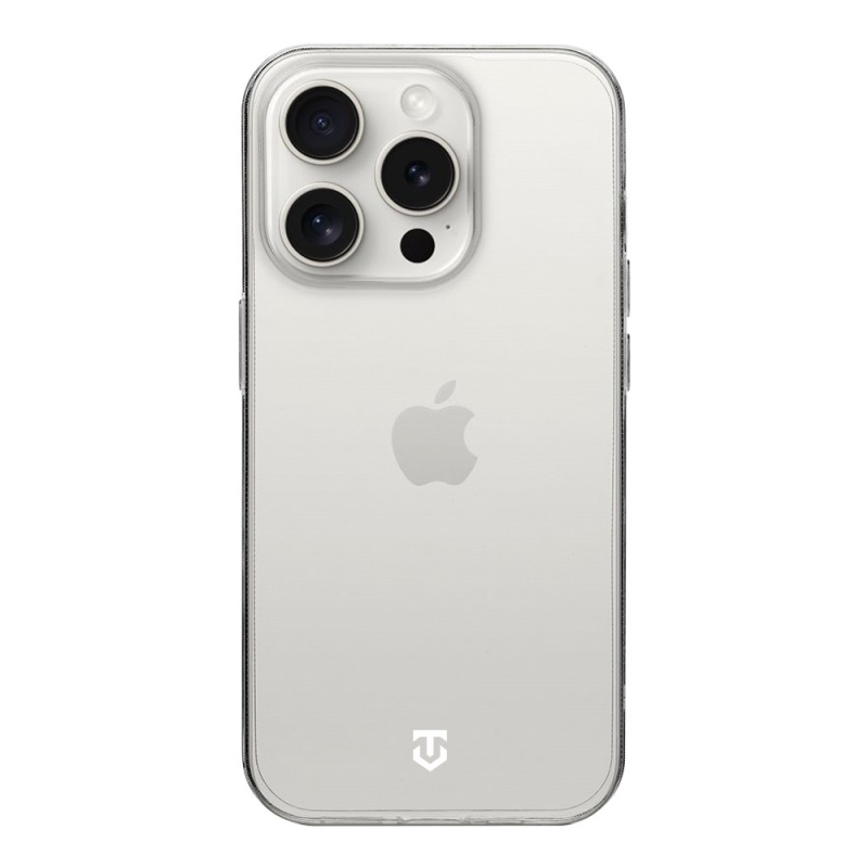 Tactical TPU Kryt pro Apple iPhone 15 Pro - průhledný 