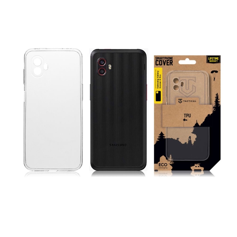 Tactical TPU Kryt pro Samsung Galaxy Xcover 6 Pro - průhledný