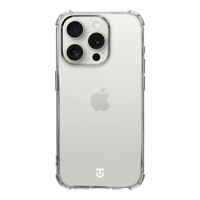 Tactical TPU Plyo Kryt pro Apple iPhone 15 Pro - průhledný 