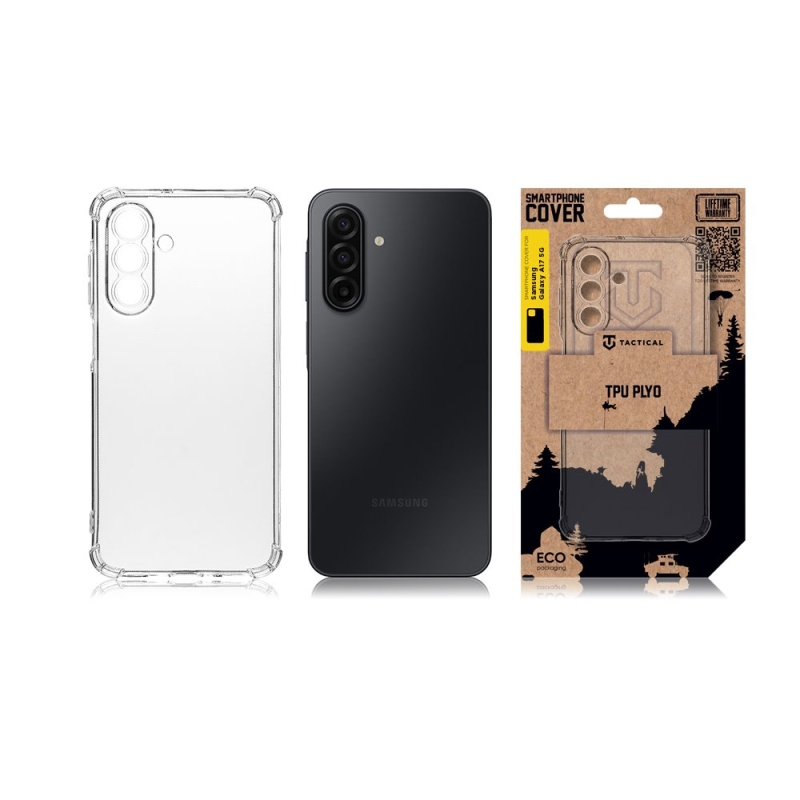Tactical TPU Plyo Kryt pro Samsung Galaxy A17 5G Transparent