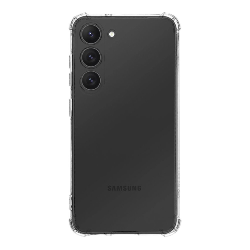Tactical TPU Plyo Kryt pro Samsung Galaxy S23 - průhledný 
