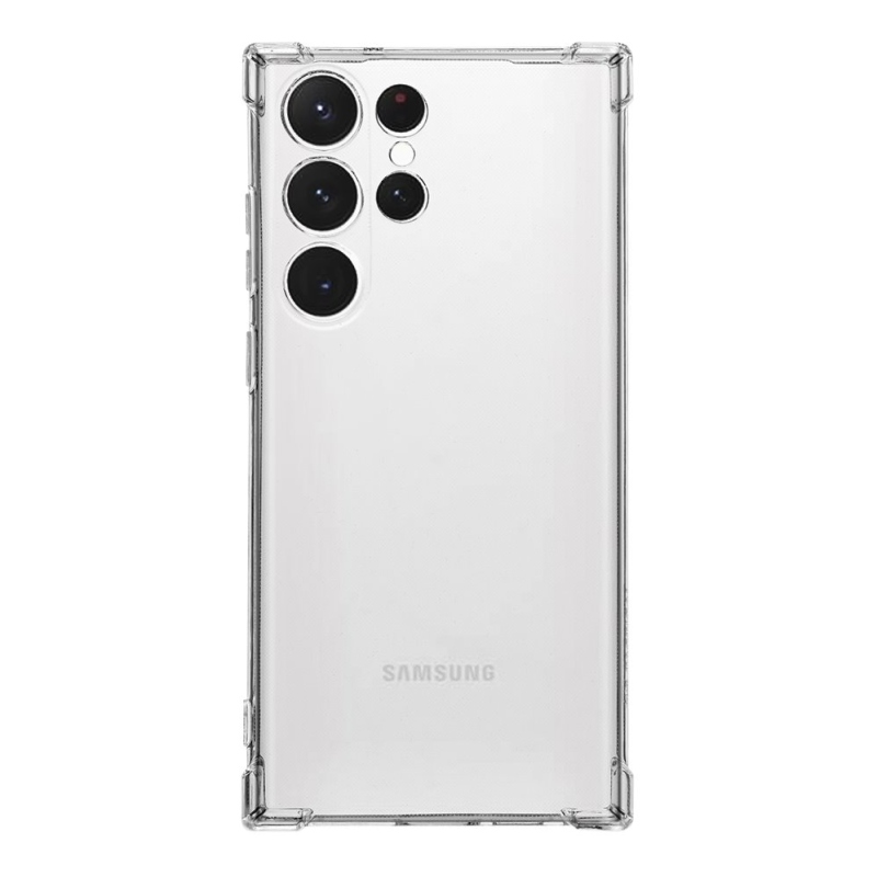 Tactical TPU Plyo Kryt pro Samsung Galaxy S23 Ultra - průhledný