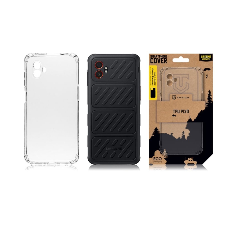 Tactical TPU Plyo Kryt pro Samsung Galaxy Xcover 7 Pro Transparent
