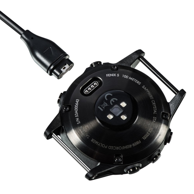 Tactical USB Nabíjecí a Datový Kabel pro Garmin Fenix 5/6/7, Approach S60, Vivoactive 3