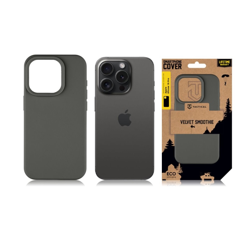 Tactical Velvet Smoothie Kryt pro Apple iPhone 15 Pro Bazooka