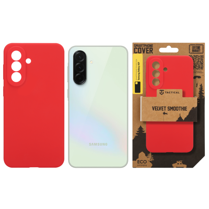 Tactical Velvet Smoothie Kryt pro Samsung Galaxy A37 Chilli