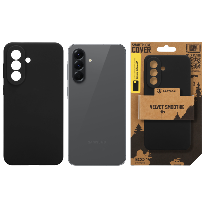 Tactical Velvet Smoothie Kryt pro Samsung Galaxy A57 Asphalt