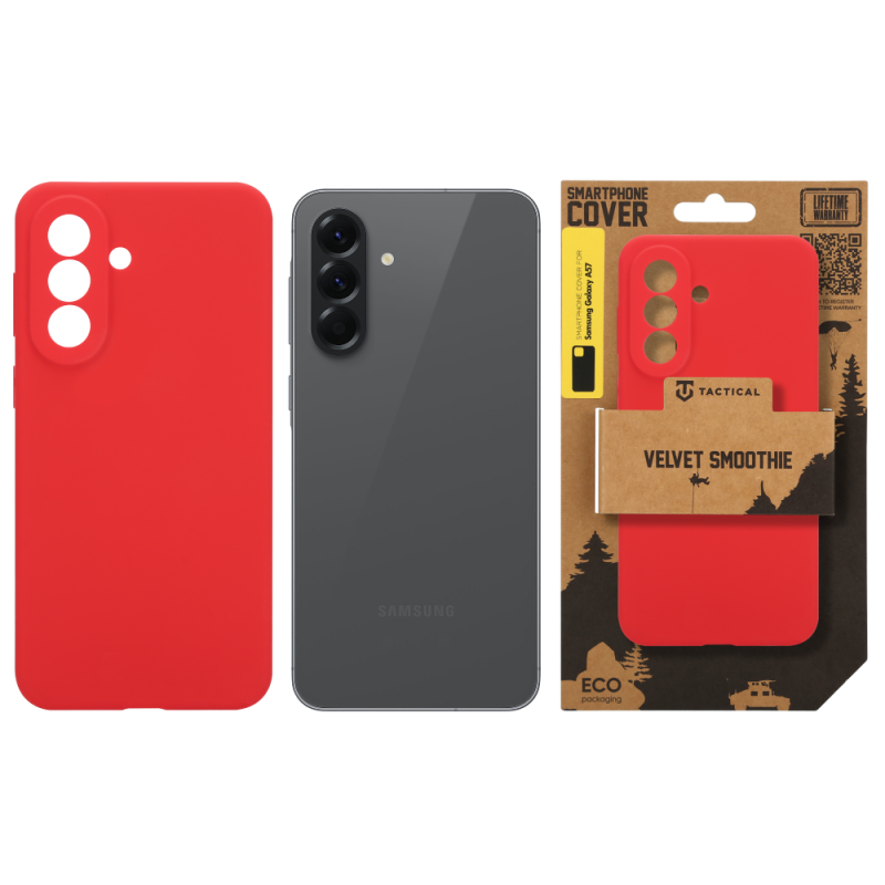 Tactical Velvet Smoothie Kryt pro Samsung Galaxy A57 Chilli