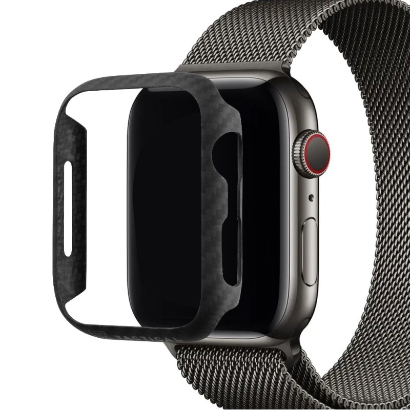 Tactical Zulu Aramid Apple Watch 44mm Series 4/5/6/SE Black
