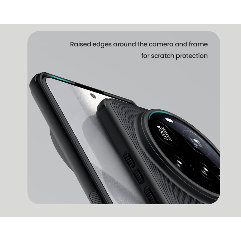 Nillkin Super Frosted PRO Magnetic Zadní Kryt pro Xiaomi 15 Ultra Black