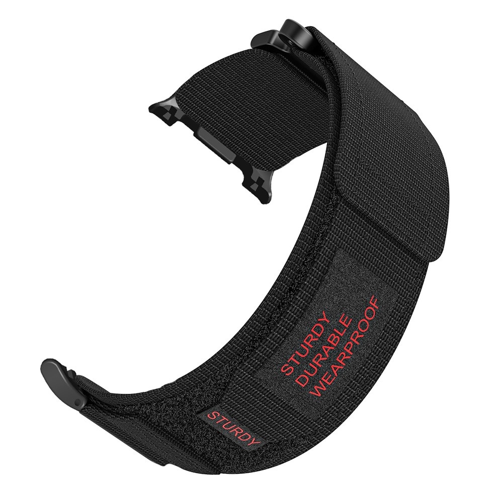 Tape nylonový řemínek na Samsung Galaxy Watch8 Classic 46mm/Watch8 44mm/40mm - černý