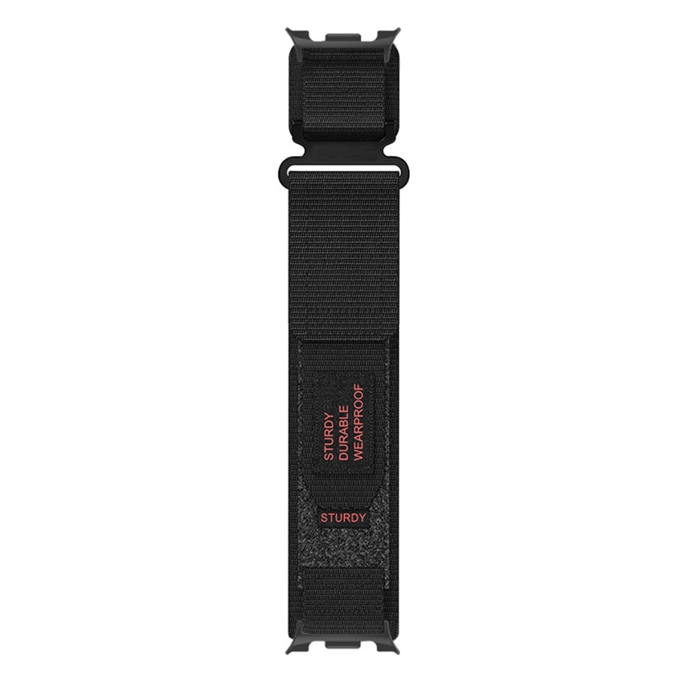 Tape nylonový řemínek na Samsung Galaxy Watch8 Classic 46mm/Watch8 44mm/40mm - černý