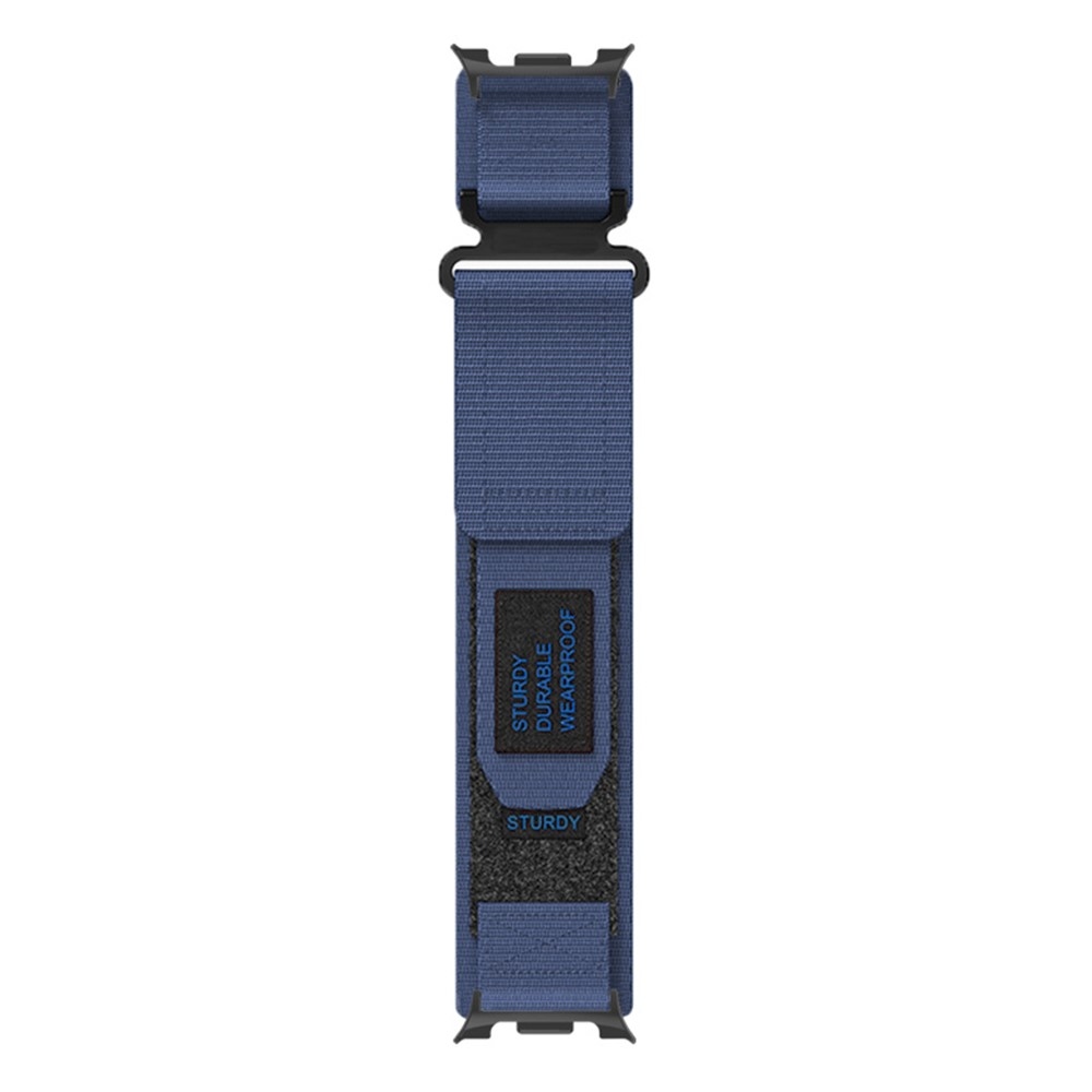 Tape nylonový řemínek na Samsung Galaxy Watch8 Classic 46mm/Watch8 44mm/40mm - modrý