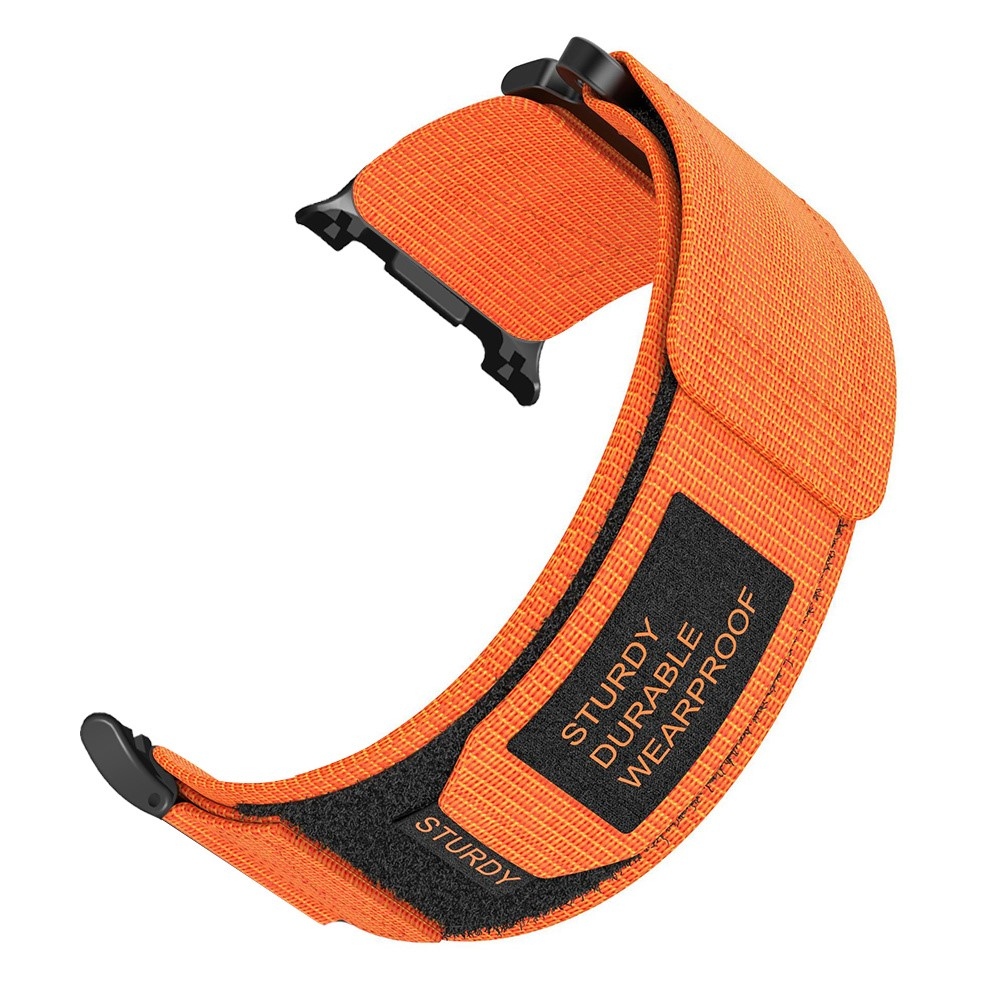 Tape nylonový řemínek na Samsung Galaxy Watch8 Classic 46mm/Watch8 44mm/40mm - oranžový