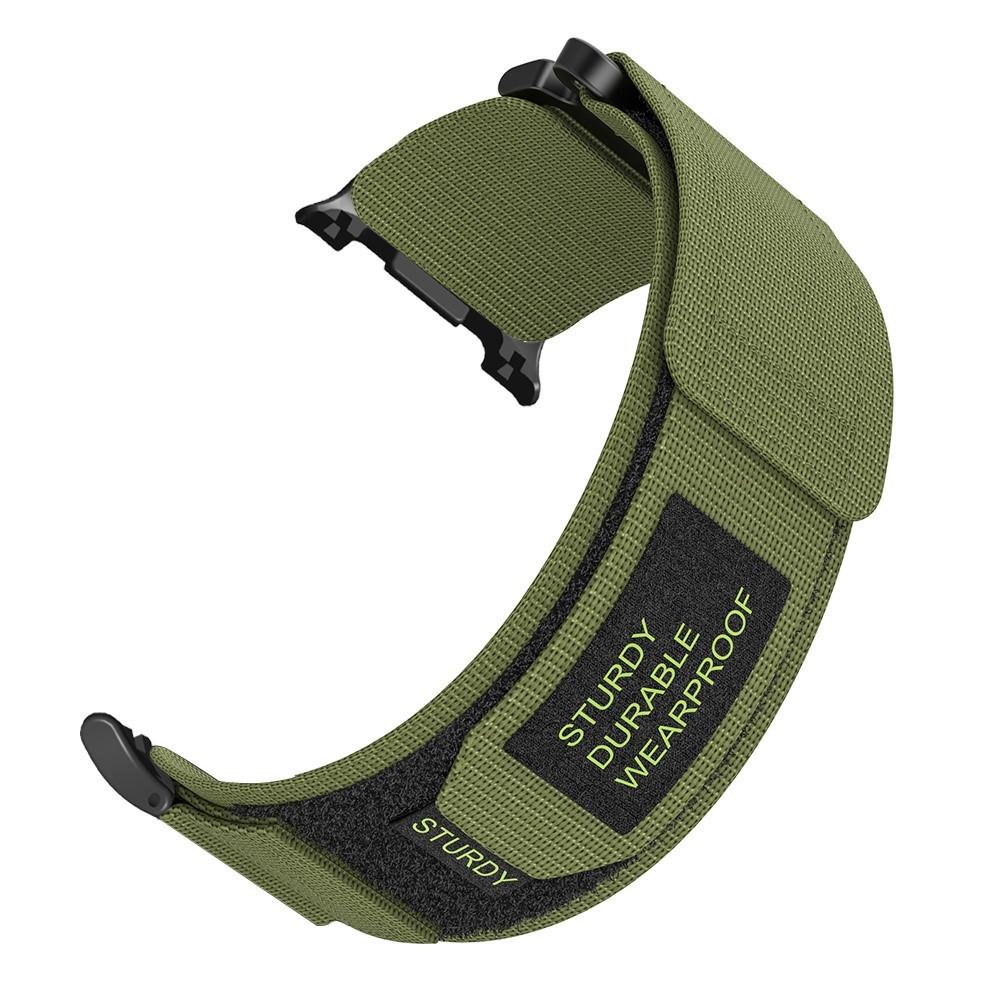 Tape nylonový řemínek na Samsung Galaxy Watch8 Classic 46mm/Watch8 44mm/40mm - zelený