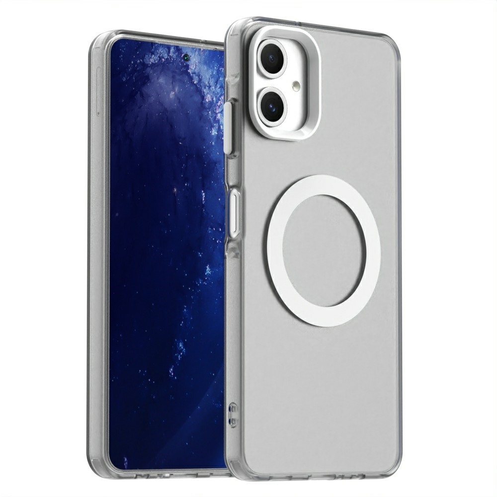 Candy gelový obal s MagSafe na Samsung Galaxy A06 4G - bílý