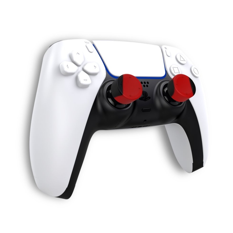 iPega P5006 Silikonové Krytky Ovládacích Páček pro PS5 6ks Black/Red