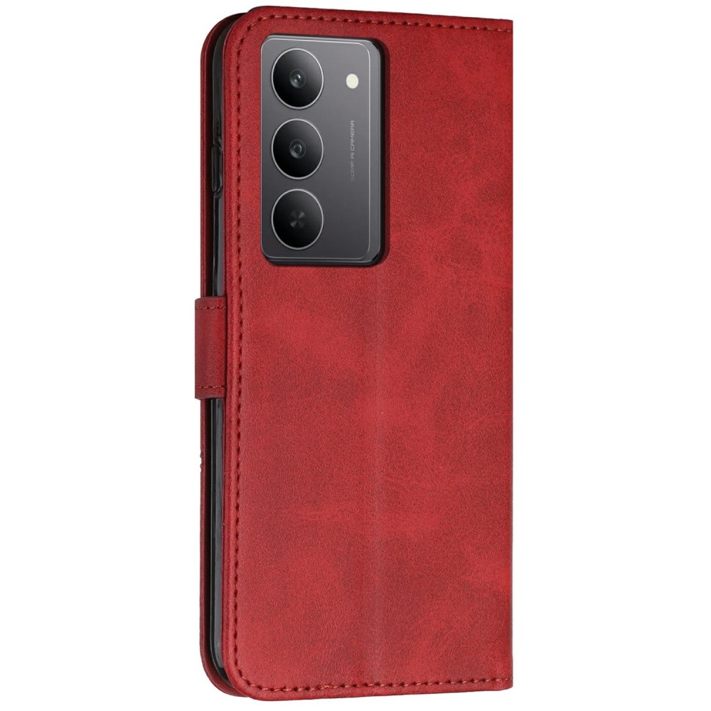 Line knížkové pouzdro na Realme C75 - červené