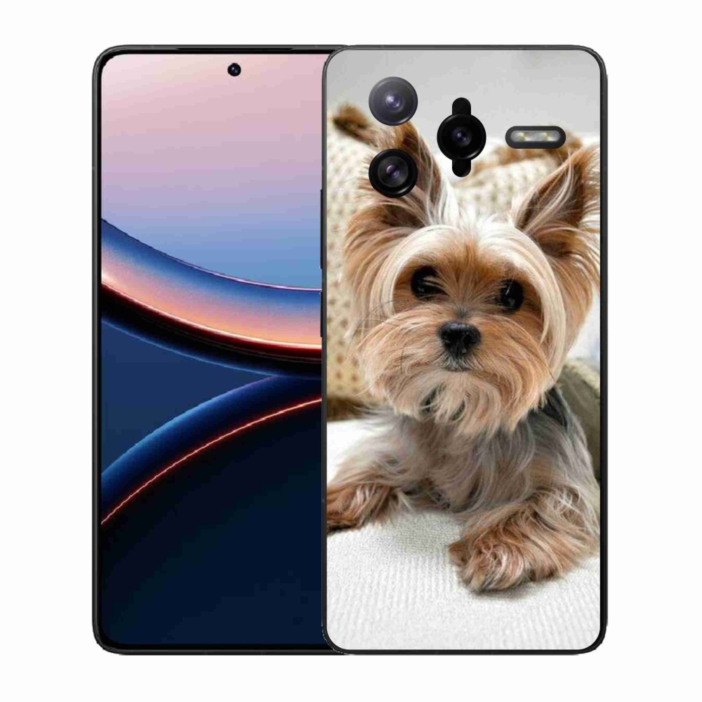 Gelový kryt mmCase na Xiaomi Poco F7 Ultra - jorkšír 5