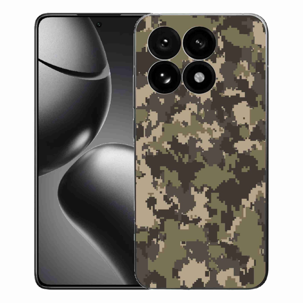 Gelový kryt mmCase na Xiaomi 15T - maskáčový vzor 12