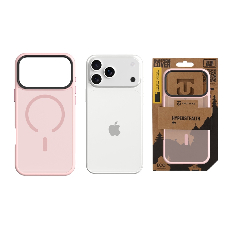 Tactical MagForce Hyperstealth Kryt pro iPhone 17 Pro Max Pink Panther