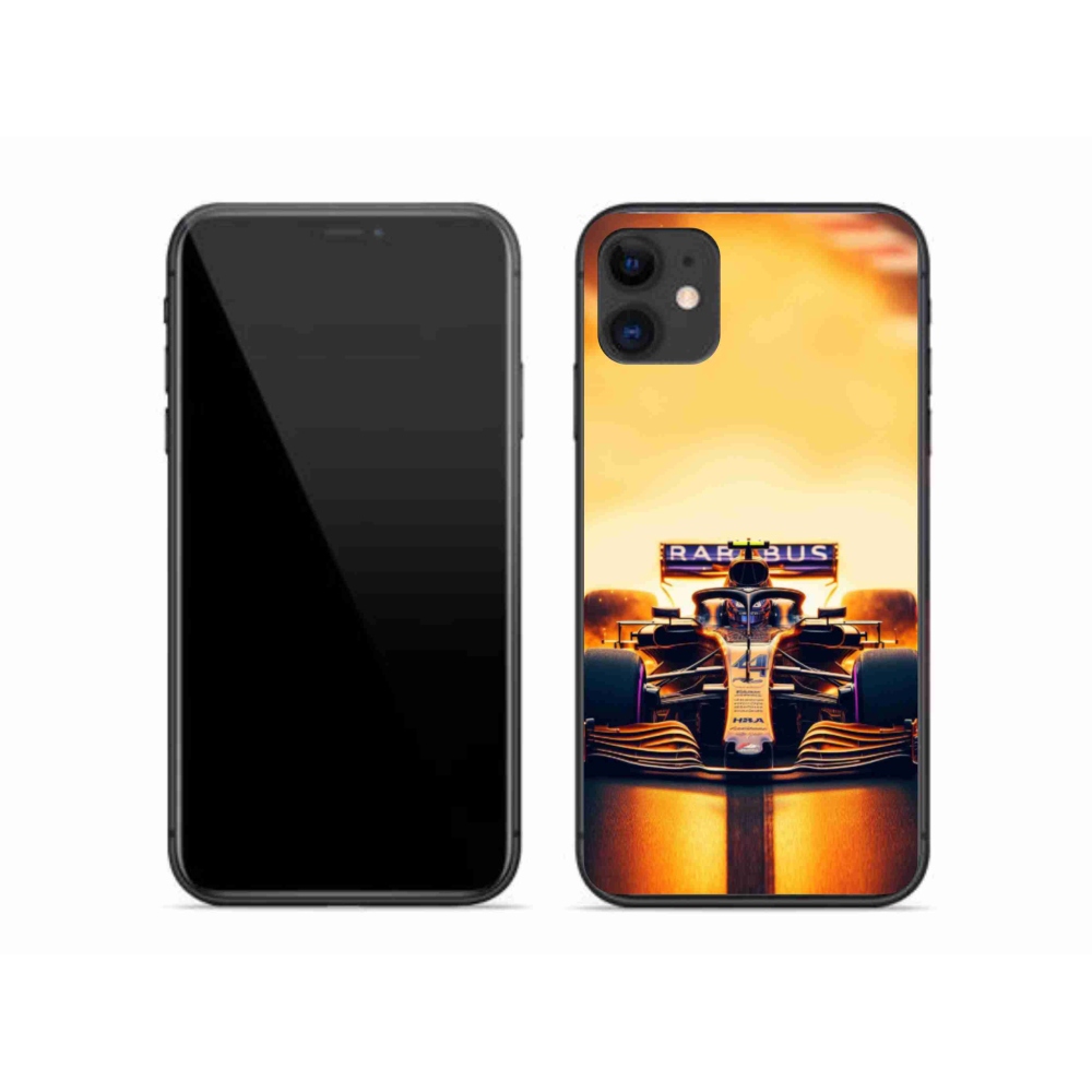 Gelový kryt mmCase na iPhone 11 - formule