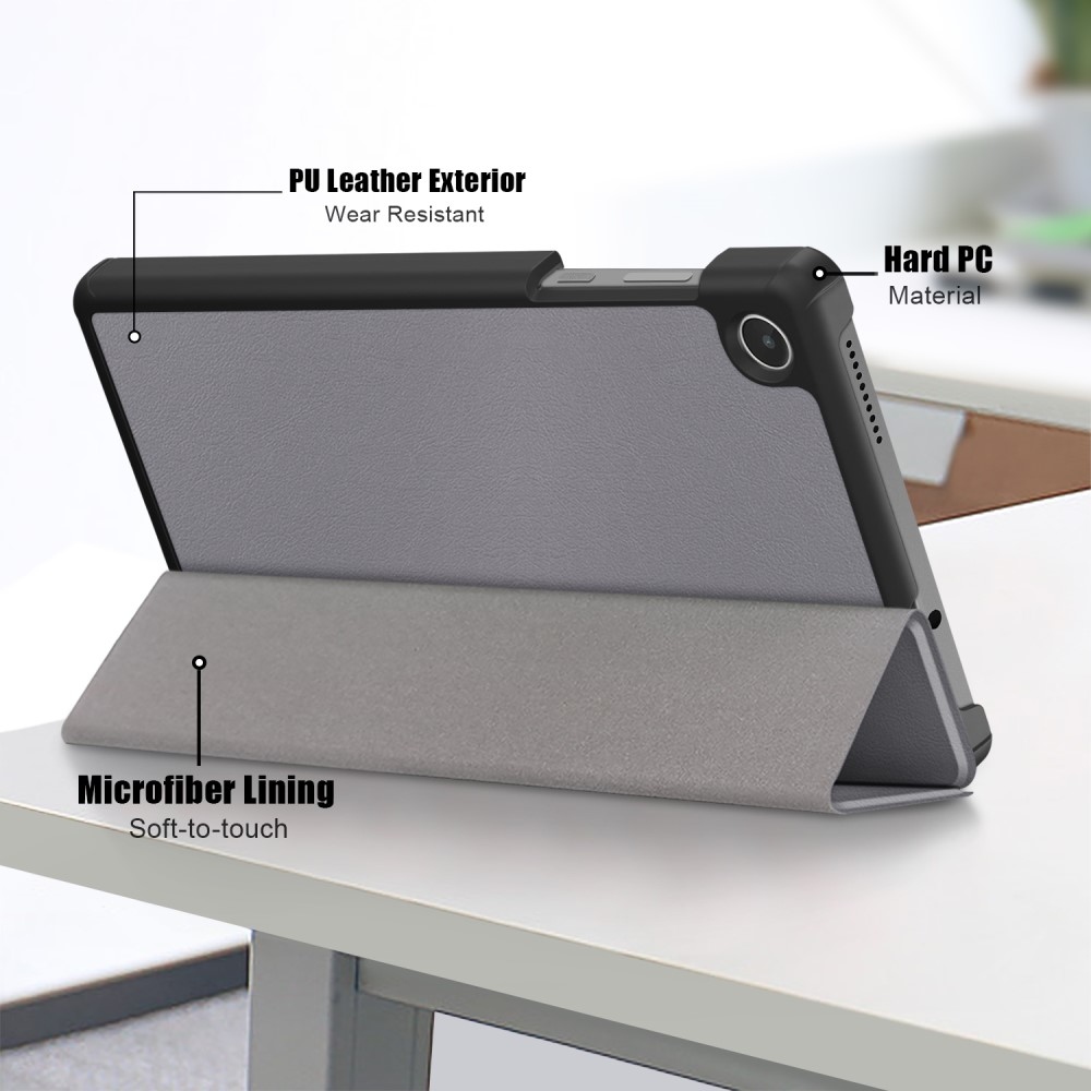 Stand zavírací pouzdro na Lenovo Tab M8 4. Gen (2024) - šedé