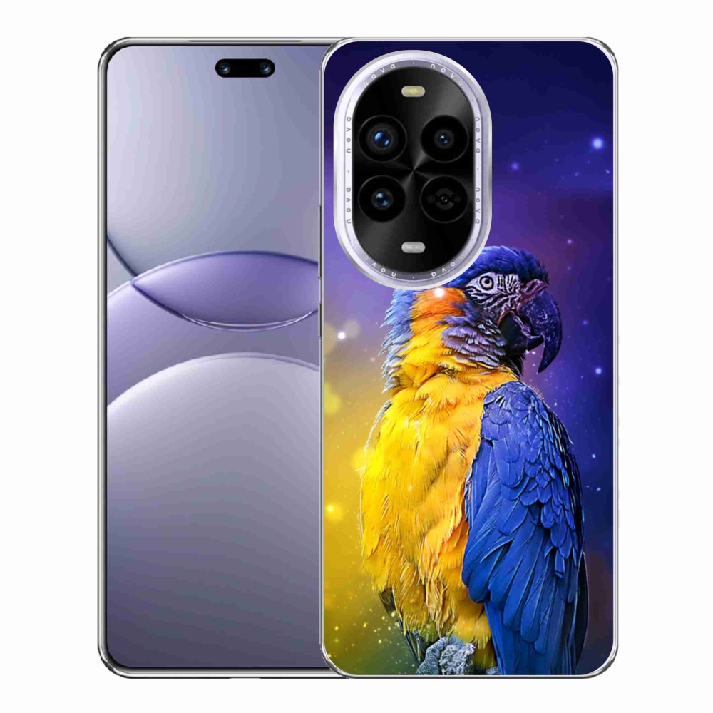 Gelový kryt mmCase na Huawei Nova 13 Pro 5G - papoušek ara 1
