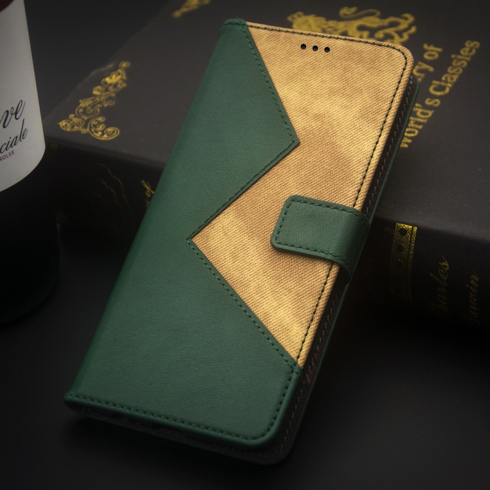 IDEWEI knížkové pouzdro na Realme Note 50 - zelené