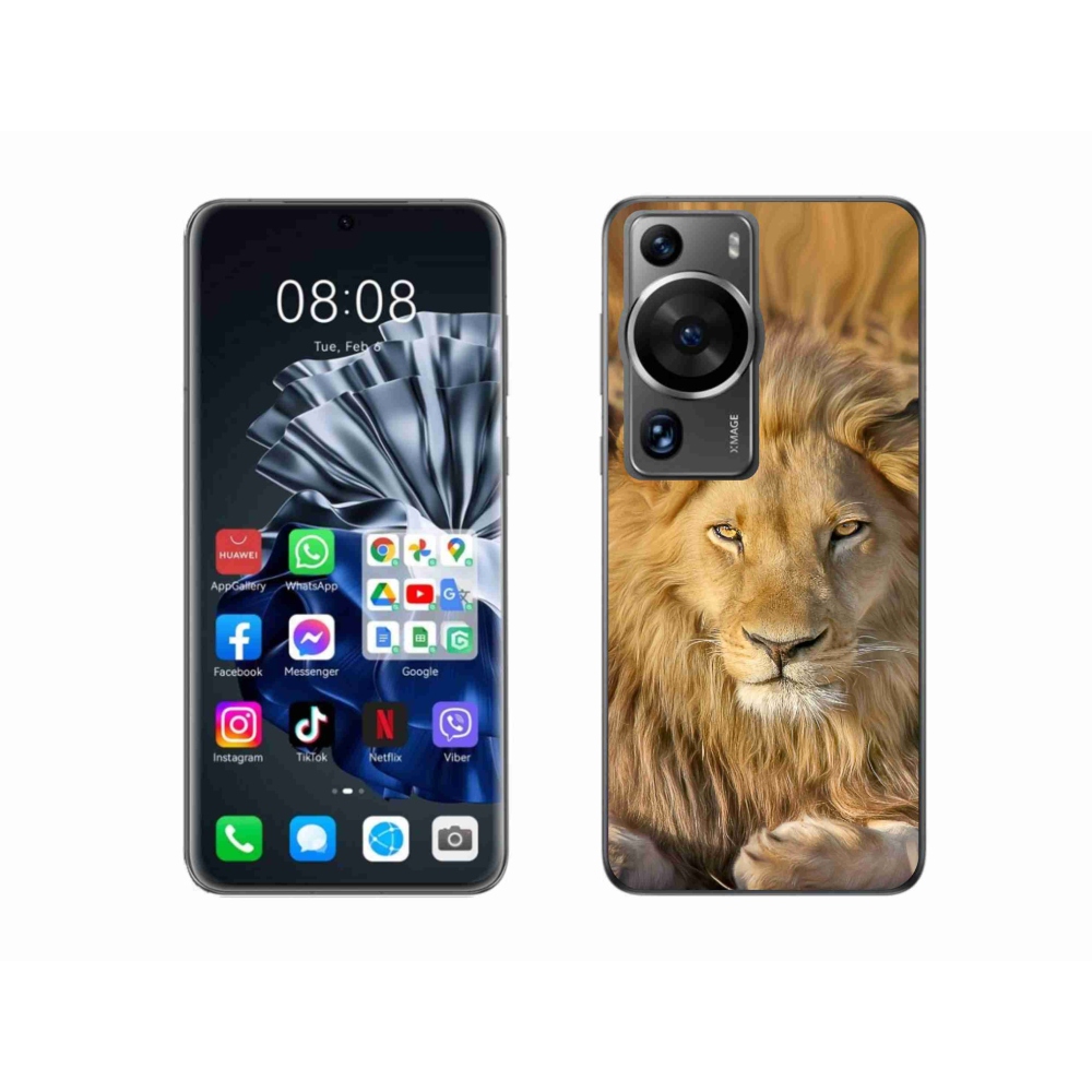 Gelový kryt mmCase na Huawei P60 Pro - lev 2