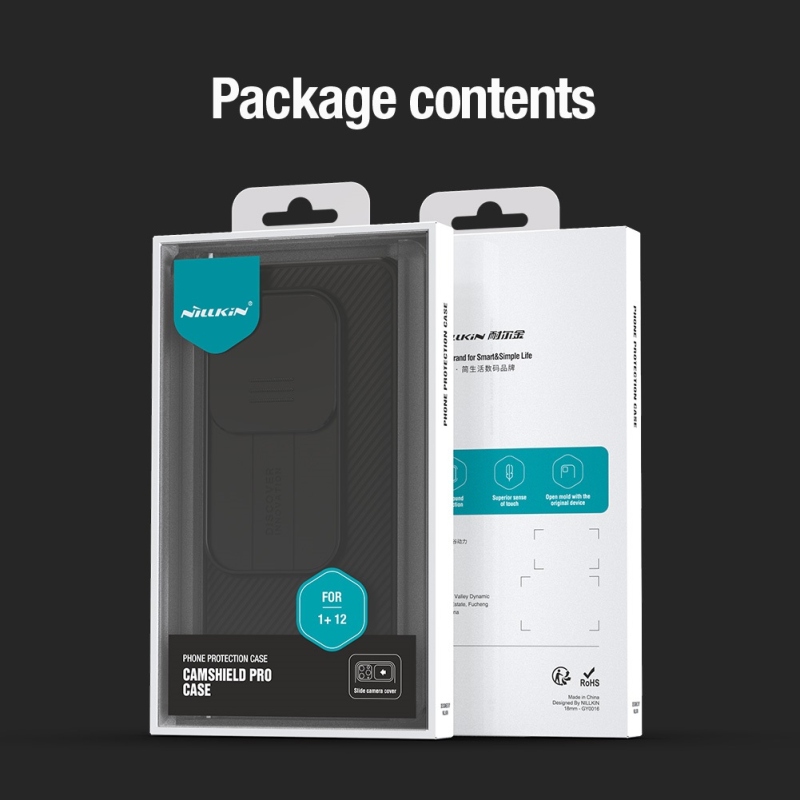 Nillkin CamShield PRO Zadní Kryt pro OnePlus 12 Black