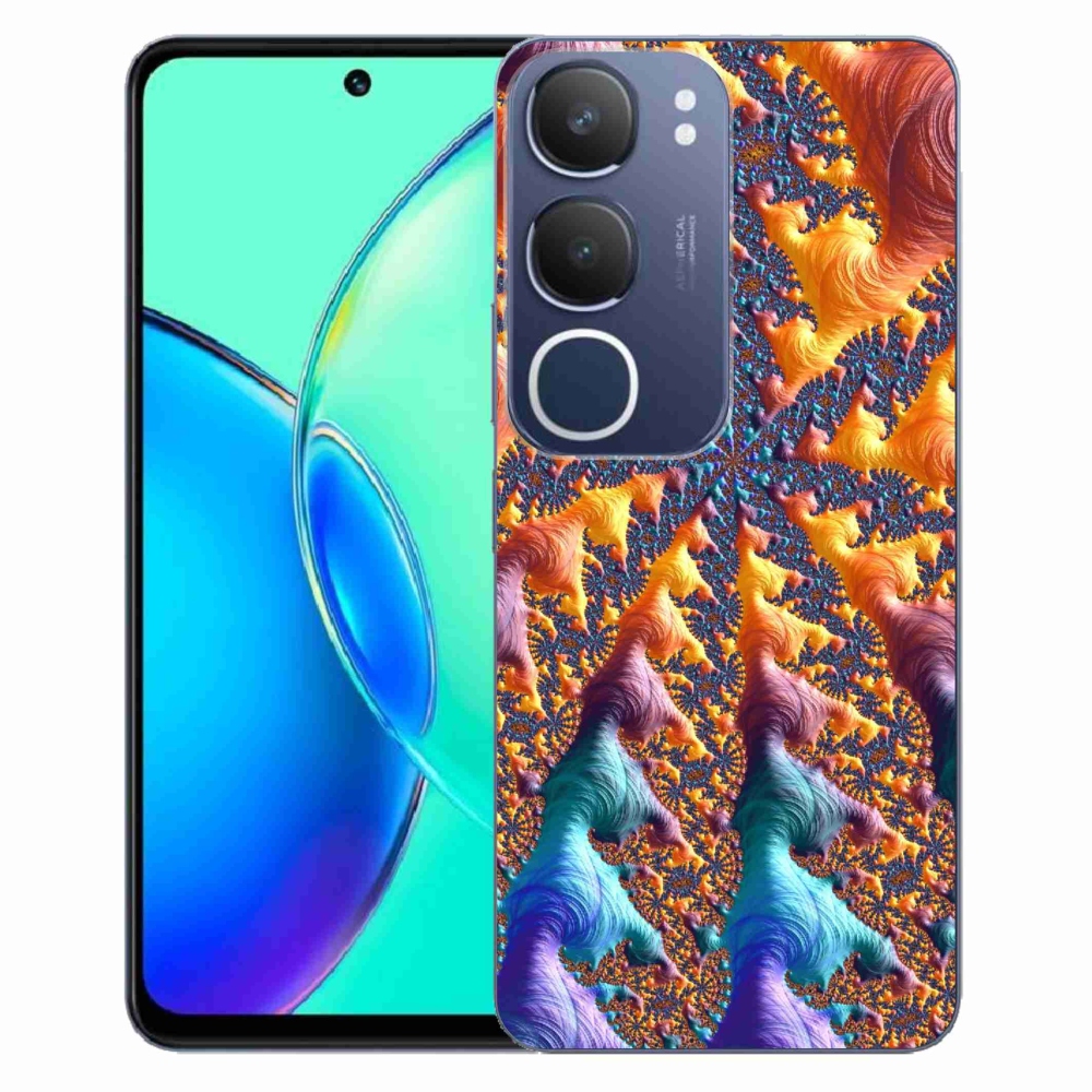 Gelový kryt mmCase na Vivo Y19s - abstraktní motiv 23