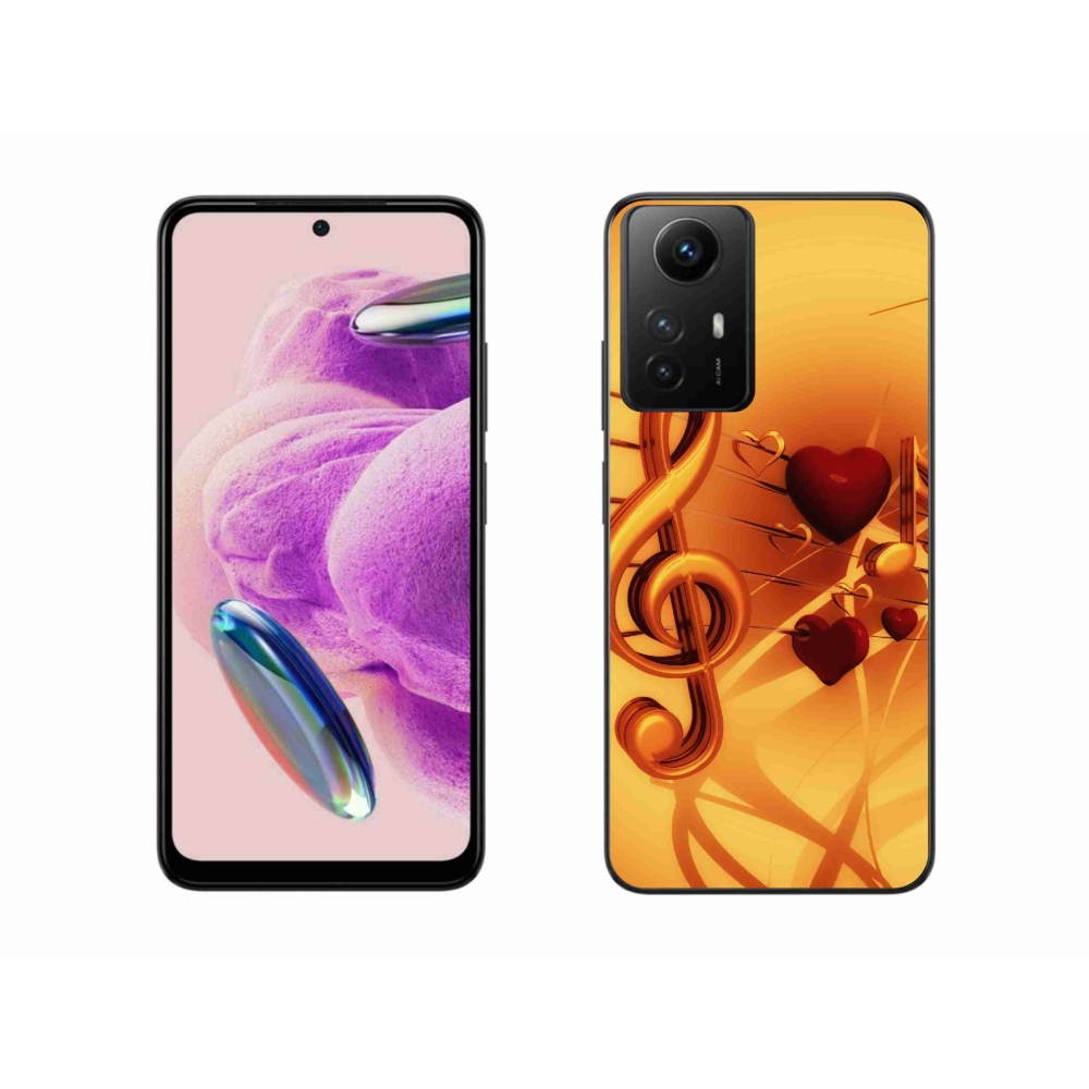 Gelový kryt mmCase na Xiaomi Redmi Note 12S - noty