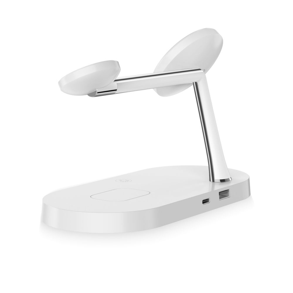 Tech-Protect A12 3v1 nabíjecí stojánek - bílý