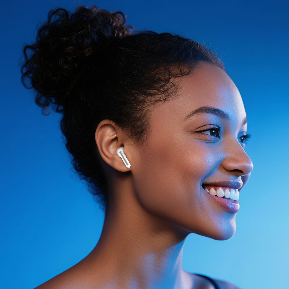 Tech-Protect bezdrátová sluchátka UltraBoost TWS Earphone Pro G2  - bílé