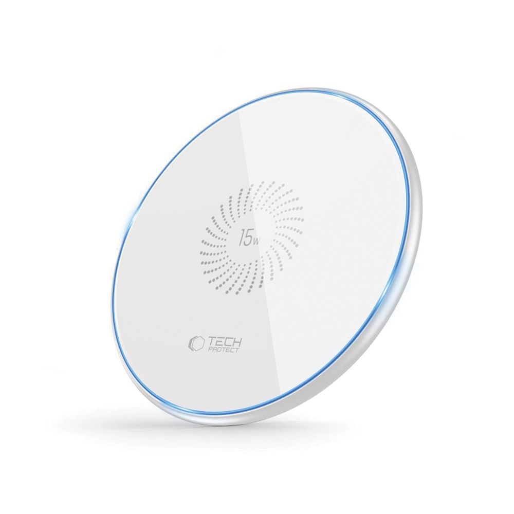 Tech-Protect C1 bezdrátová nabíječka 15W - bílá