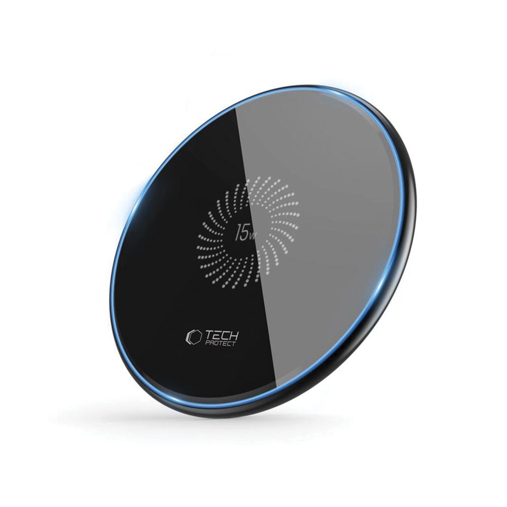Tech-Protect C1 bezdrátová nabíječka 15W - černá