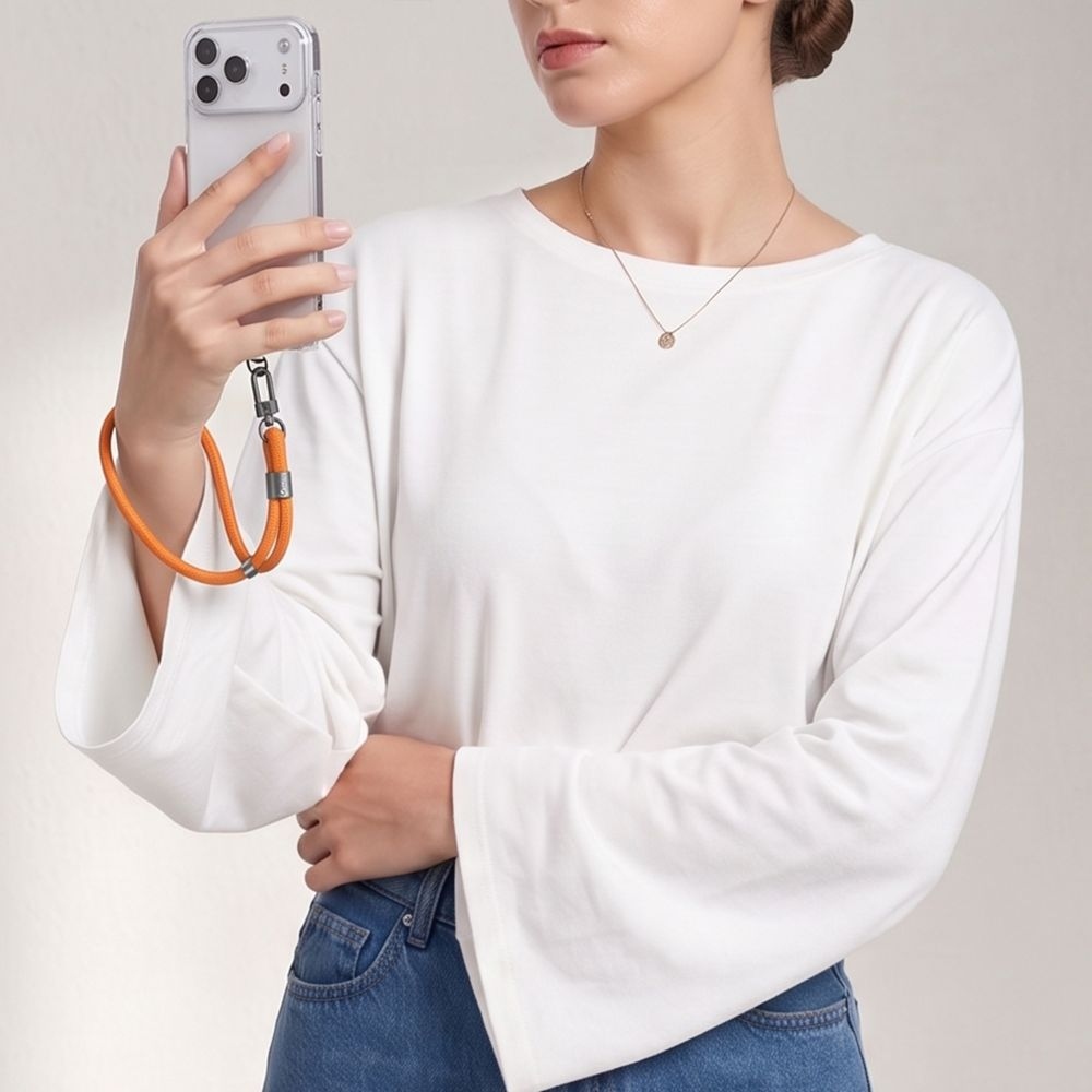 Tech-Protect C11S šňůrka na zápěstí - oranžová