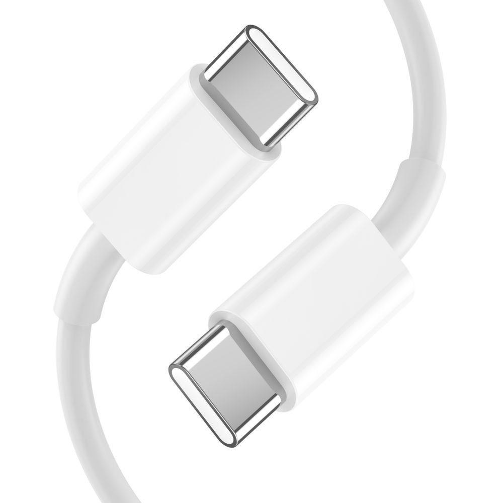 Tech-Protect C35W 2-portová nabíječka PD35W + USB-C/USB-C kabel - bílá