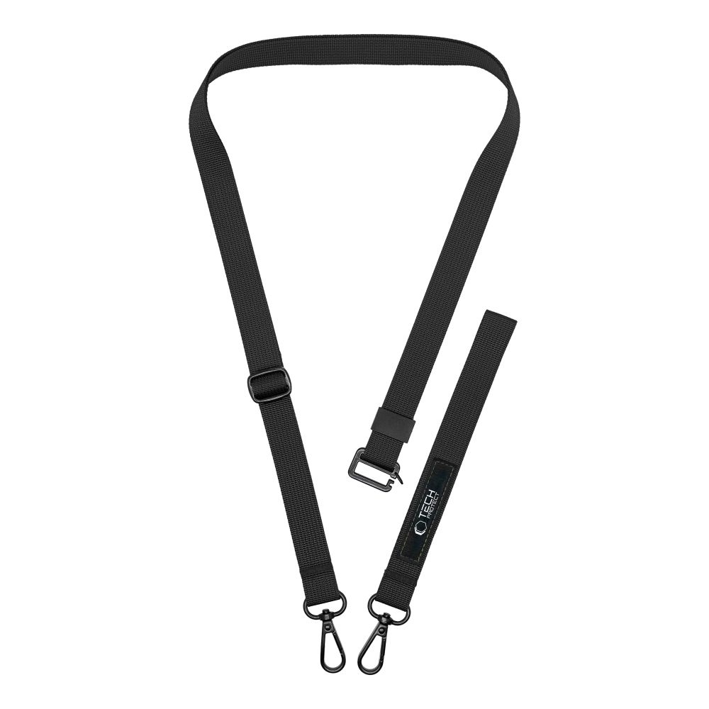 Tech-Protect C6S Rope CrossBody šňůrka/popruh na mobil - černý
